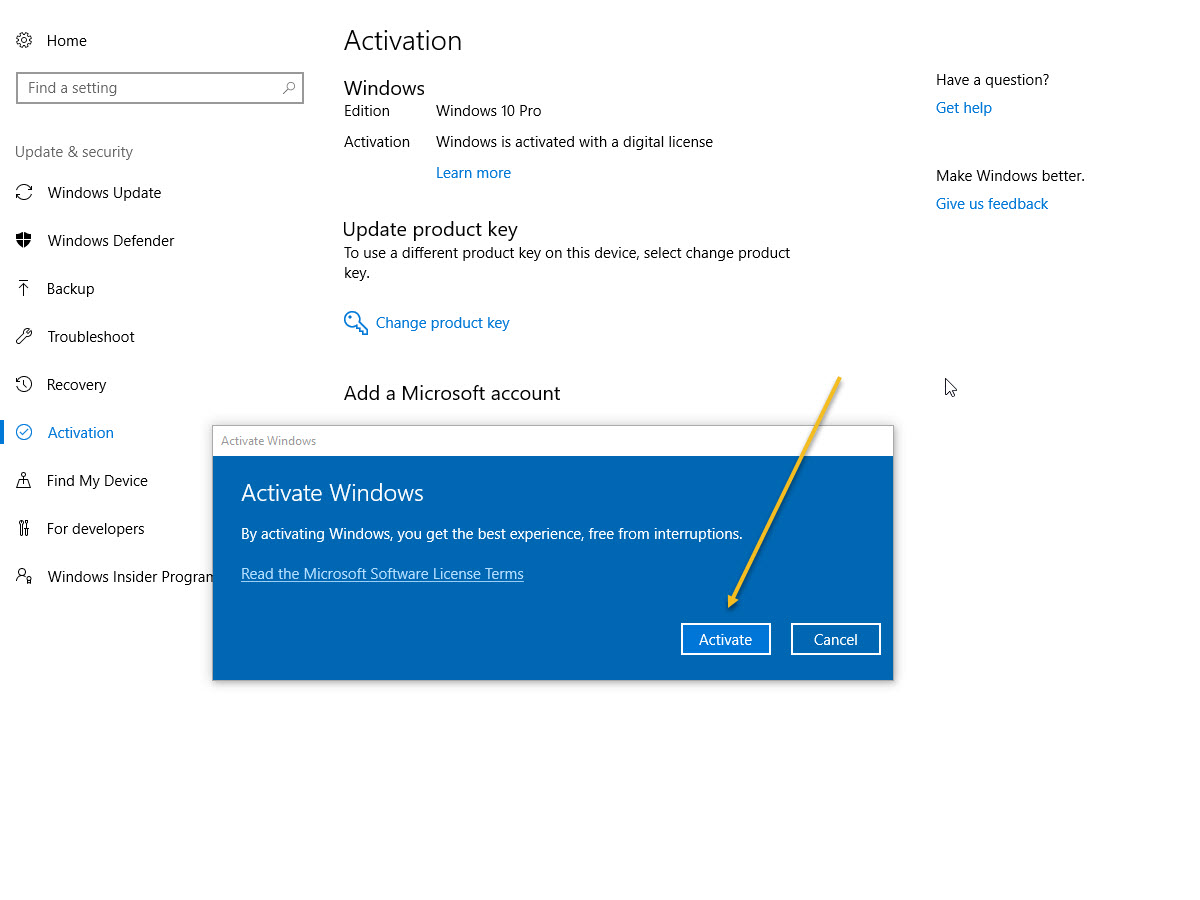Cara Aktivasi Windows 10 Secara Permanen Pasti Bisa Berhasil Cara Aktivasi Windows 10 Secara Permanen Pasti Bisa Berhasil