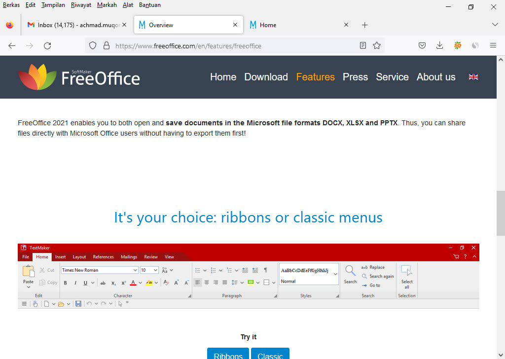 Alternatif Aplikasi Microsoft Office