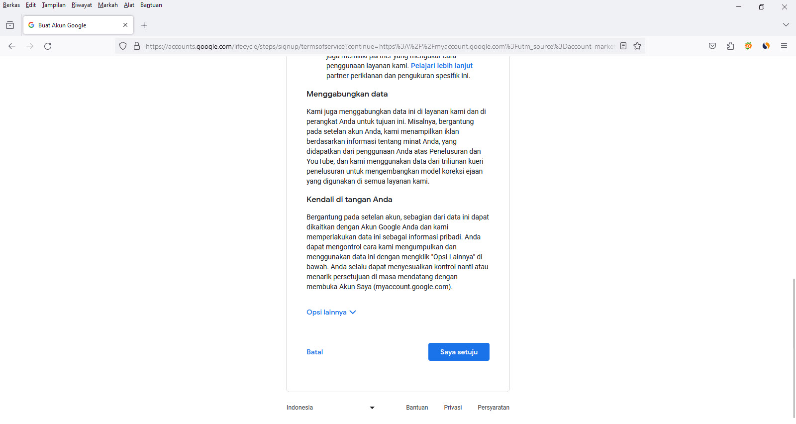 Cara Membuat Akun Google Baru
