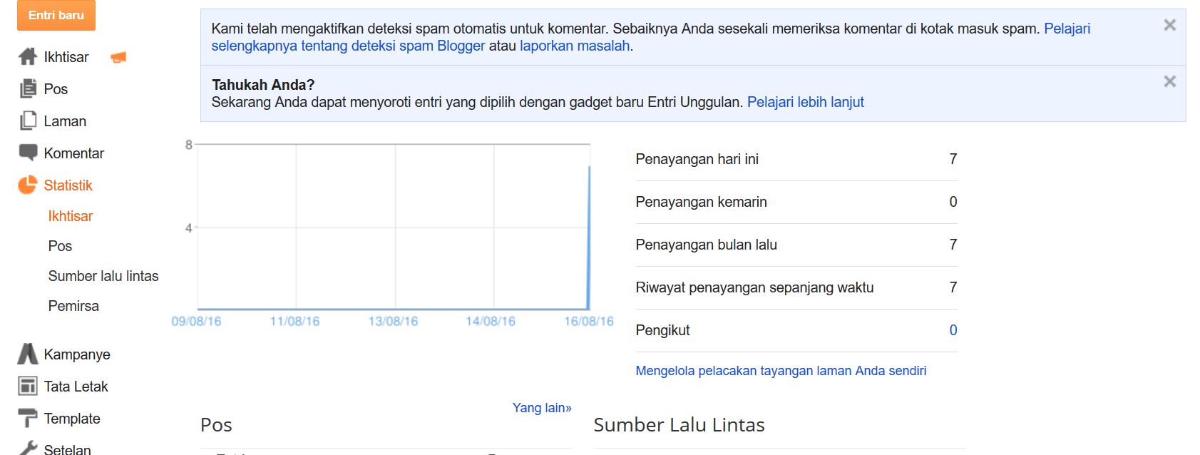 Tutorial Membuat Blog Profesional Di Blogspot Dengan Gratis