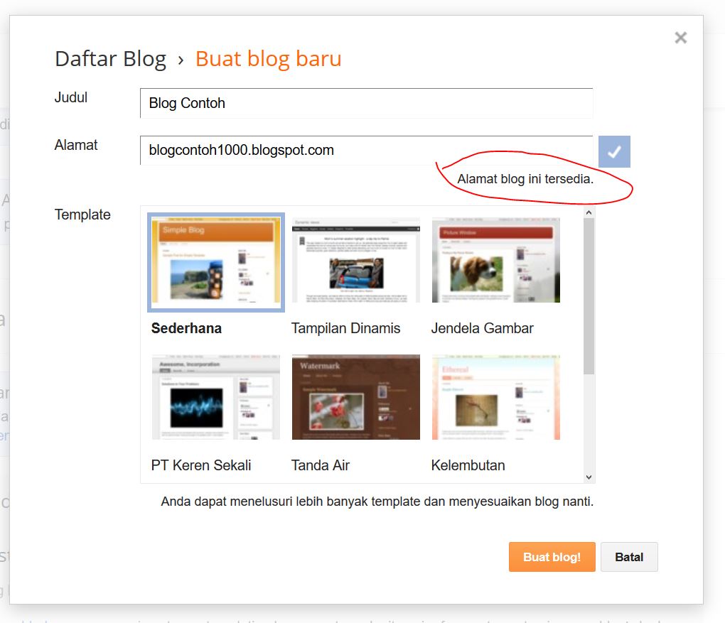 Tutorial Membuat Blog Profesional Di Blogspot Dengan Gratis