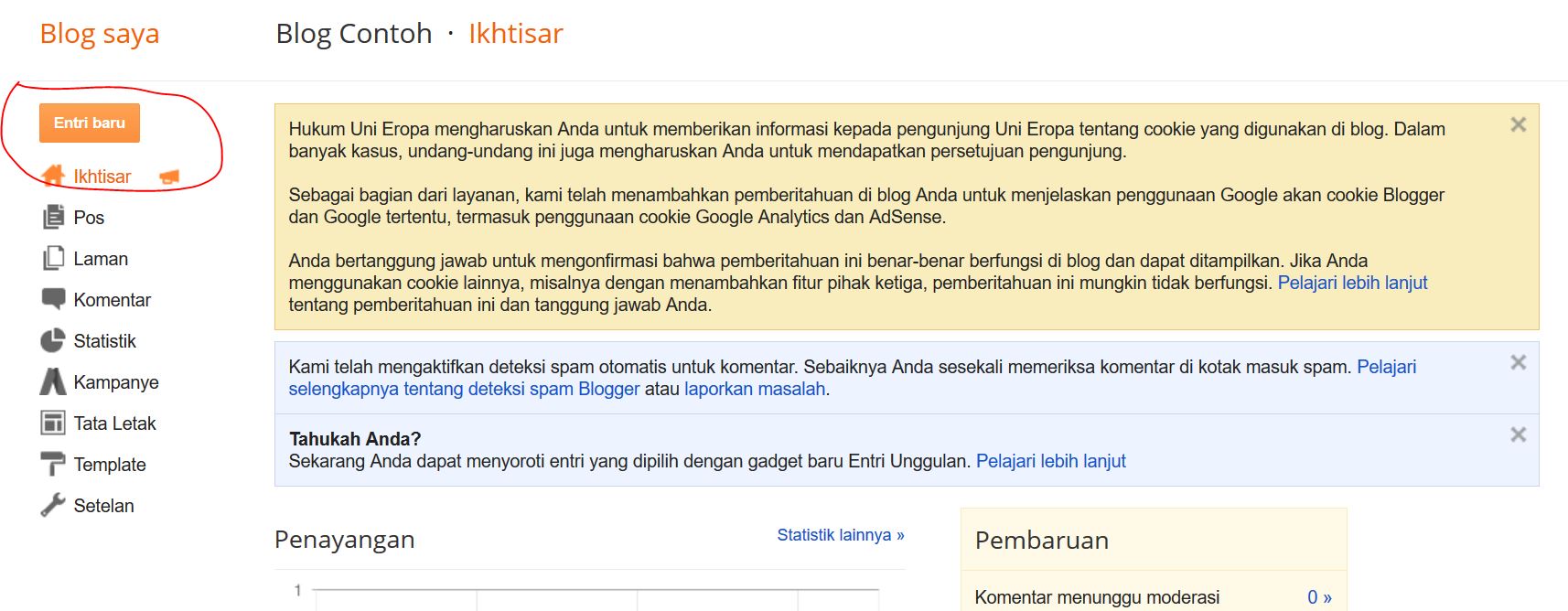 Tutorial Membuat Blog Profesional Di Blogspot Dengan Gratis