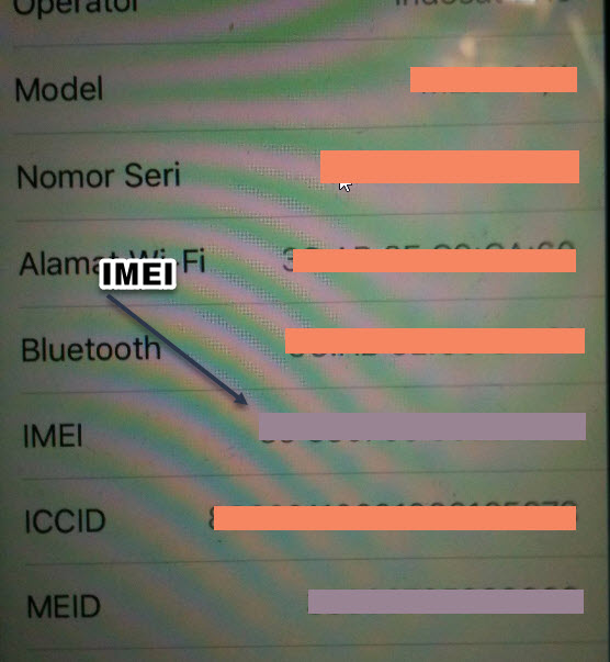 Cara Cek Imei Iphone
