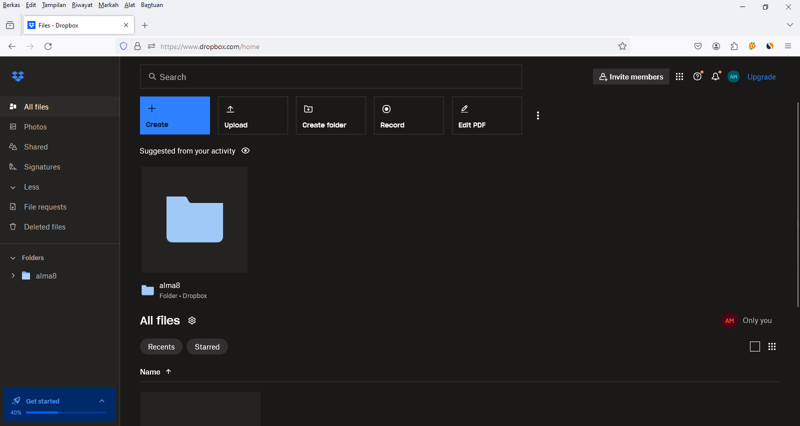 Cara Membuat Akun Dropbox Dengan Email Gmail