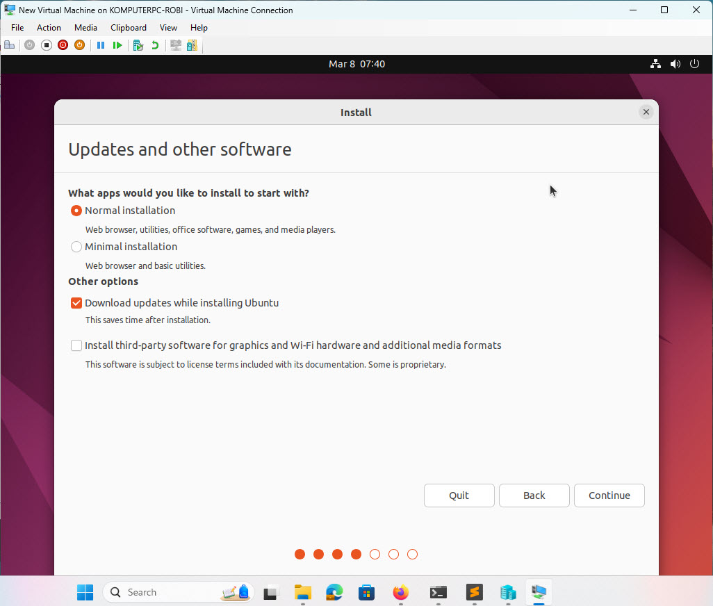 Cara Install Ubuntu 22.04 Di Mesin Virtual Hyper-V
