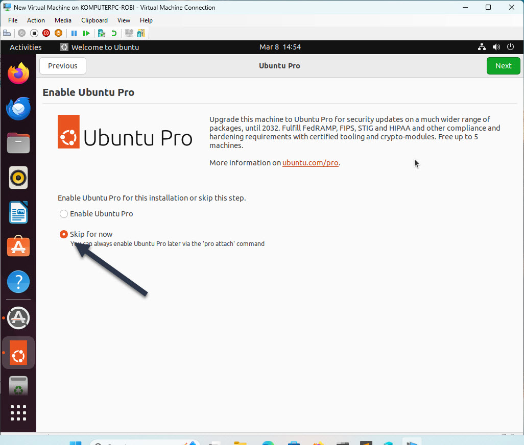 Cara Install Ubuntu 22.04 Di Mesin Virtual Hyper-V
