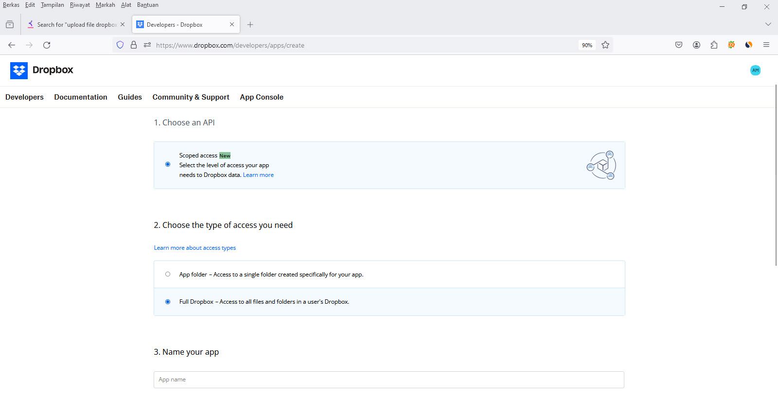 Cara Upload File Ke Dropbox Menggunakan Linux Command Line