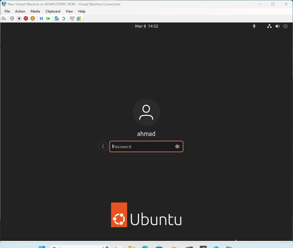 Cara Install Ubuntu 22.04 Di Mesin Virtual Hyper-V