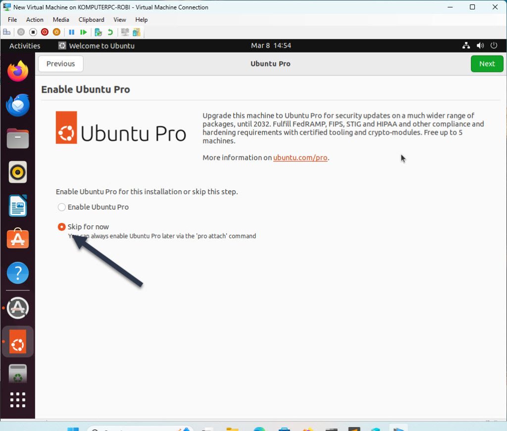 Cara Install Ubuntu 22.04 Di Mesin Virtual Hyper-V