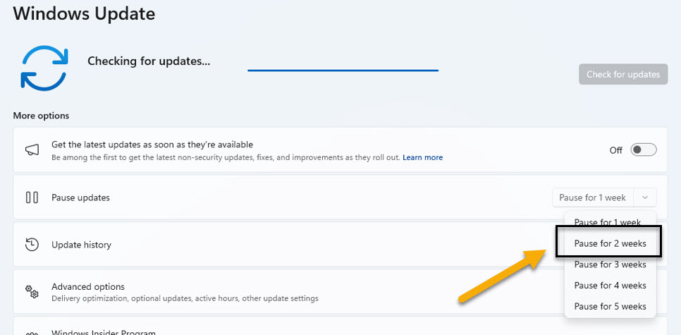 Cara Mematikan Update Windows 11 Selama 2 Minggu