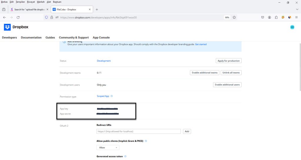 Cara Upload File Ke Dropbox Menggunakan Linux Command Line