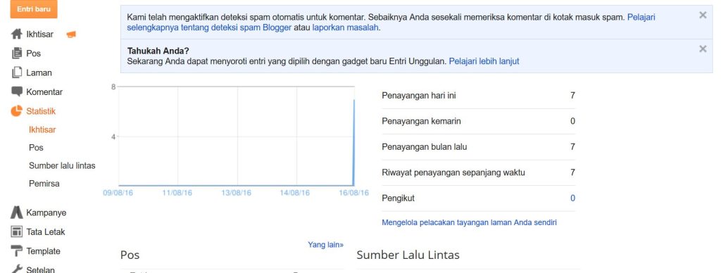 Tutorial Membuat Blog Profesional Di Blogspot Dengan Gratis